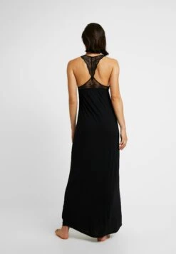 Anna Field Anna Long Viscose Dress- Nachtjapon - Black 7 Anna Field Anna Long Viscose Dress- Nachtjapon - Black -Anna Field 10e5b321d6434ffdbbb5d172b7ad7489