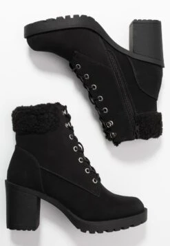 Anna Field Winter Boot - Enkellaarsjes Met Plateauzool - Black 10 Anna Field Winter Boot - Enkellaarsjes Met Plateauzool - Black -Anna Field 155f8fed223d4582b636130f8e4a2046