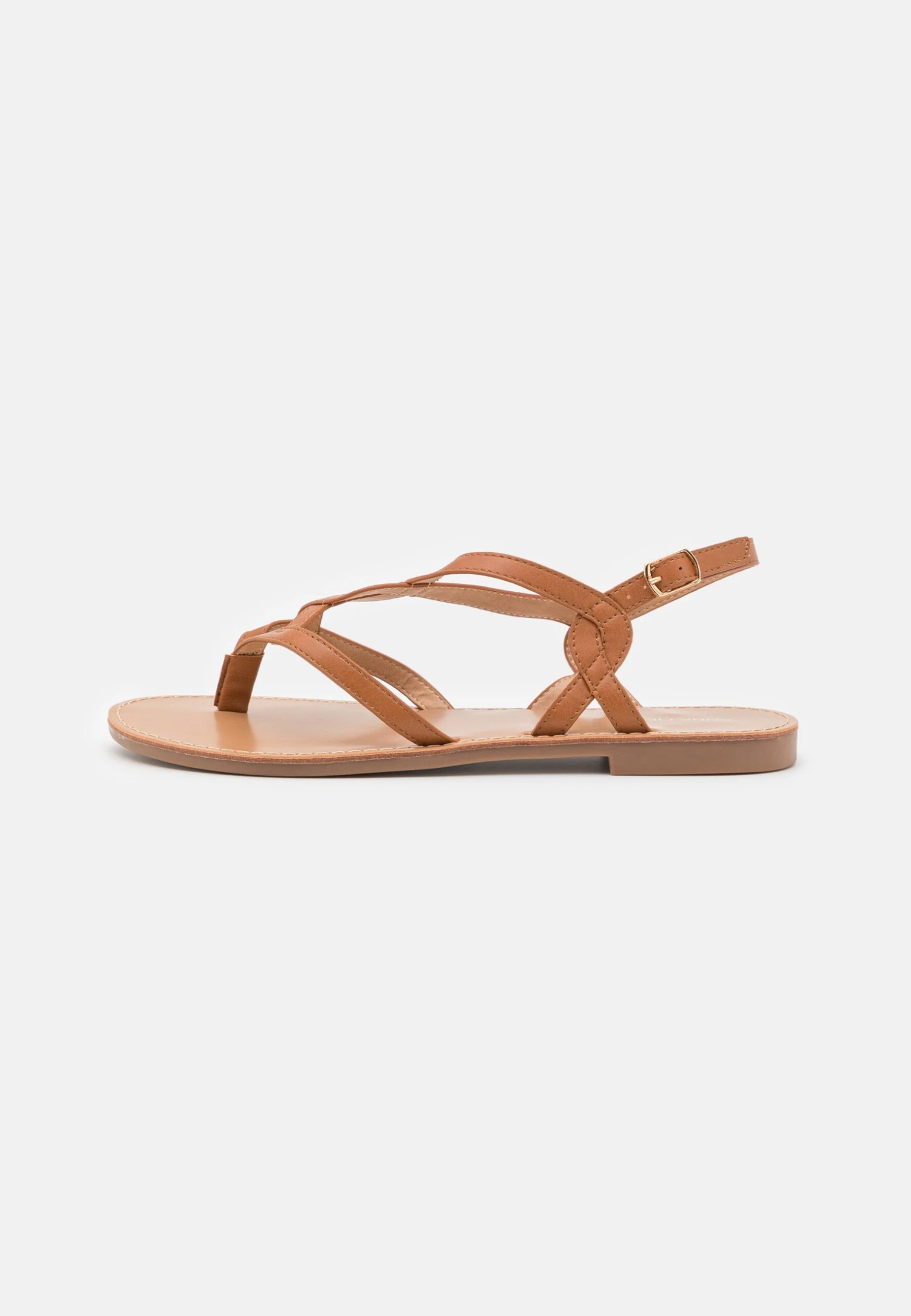 Anna Field Teensandalen - Cognac 2 Anna Field Teensandalen - Cognac - Afbeelding 2