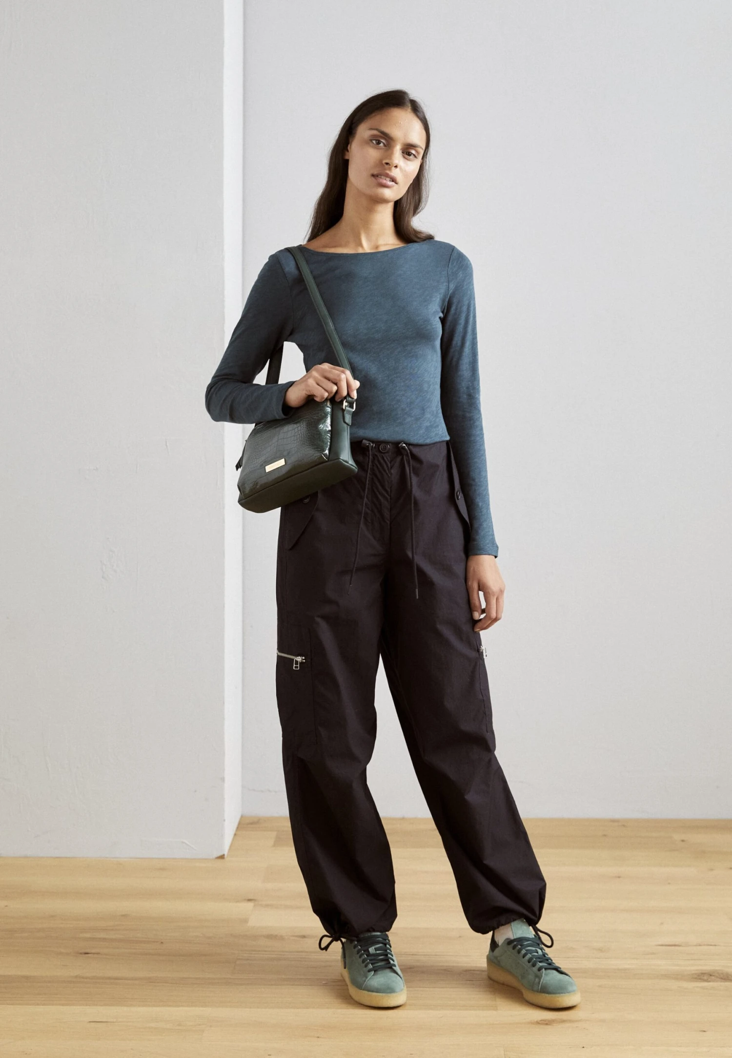 Anna Field Schoudertas - Dark Green 3 Anna Field Schoudertas - Dark Green - Afbeelding 3