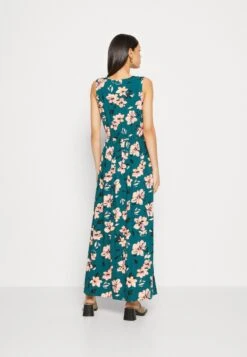 Anna Field Maxi-Jurk - Dark Green/Pink -Anna Field 7b080599932547a6a1682be4c8d1bc9b