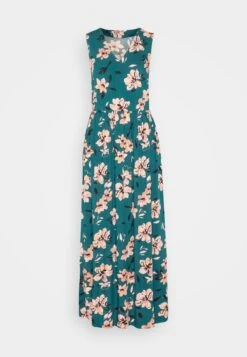 Anna Field Maxi-Jurk - Dark Green/Pink -Anna Field a73ea3f57bac494981bebf50dc4aeb2e