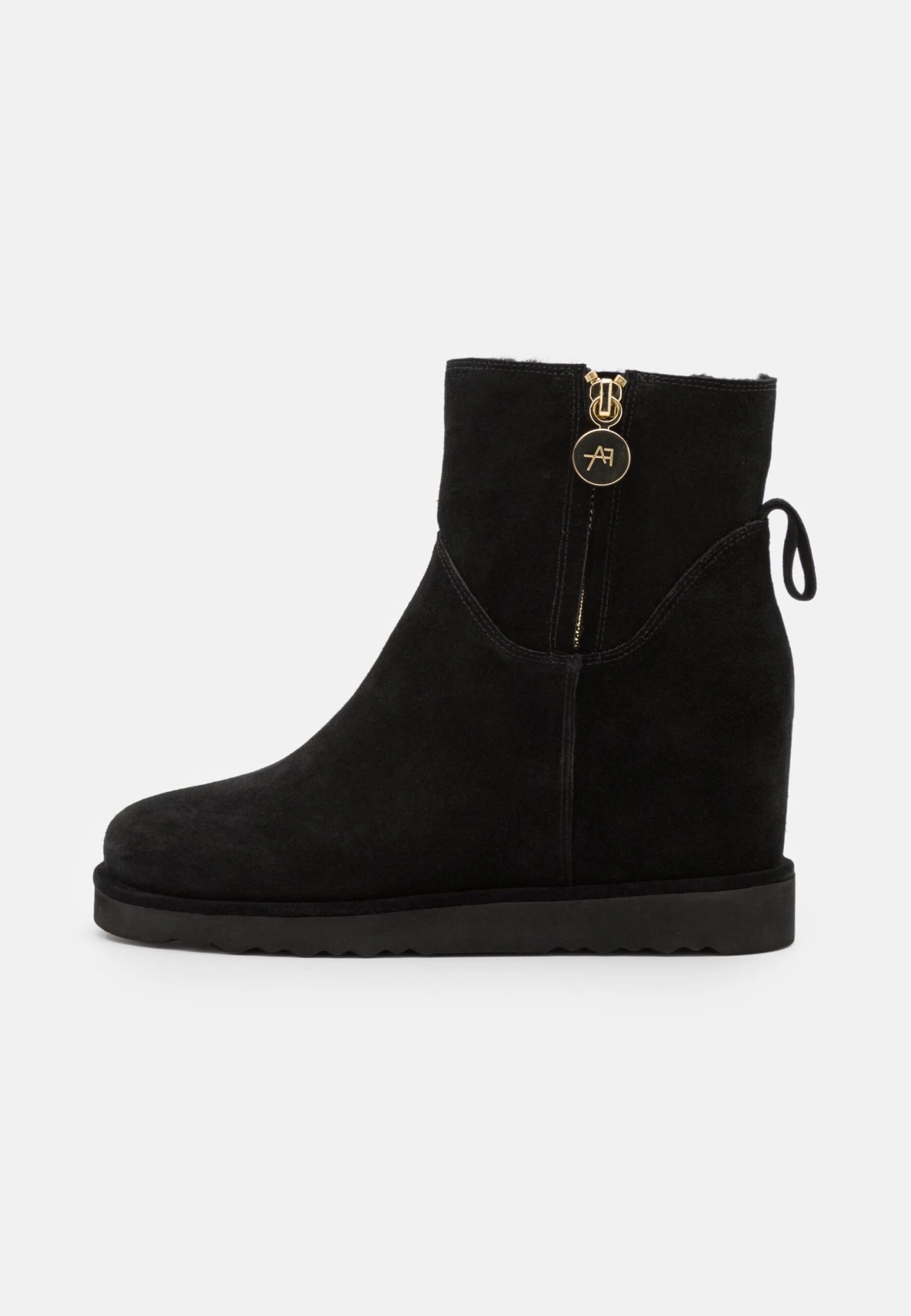 Anna Field Leather Winter Boot - Korte Laarzen - Black 2 Anna Field Leather Winter Boot - Korte Laarzen - Black - Afbeelding 2