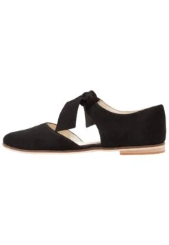 Anna Field Leather - Ballerina'S Met Enkelbandjes - Black -Anna Field bd6539eb898542fa83c6bc3dfbff8789