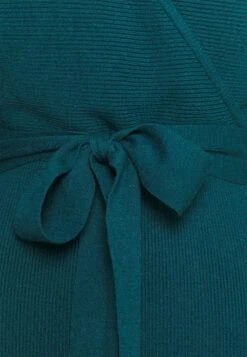 Anna Field Wrap V Ausschnitt Mini Strickkleid Mit Gürtel - Etui-Jurk - Deep Teal 5 Anna Field Wrap V Ausschnitt Mini Strickkleid Mit Gürtel - Etui-Jurk - Deep Teal -Anna Field ce53a6620ca046b6a27233a971b7b11b