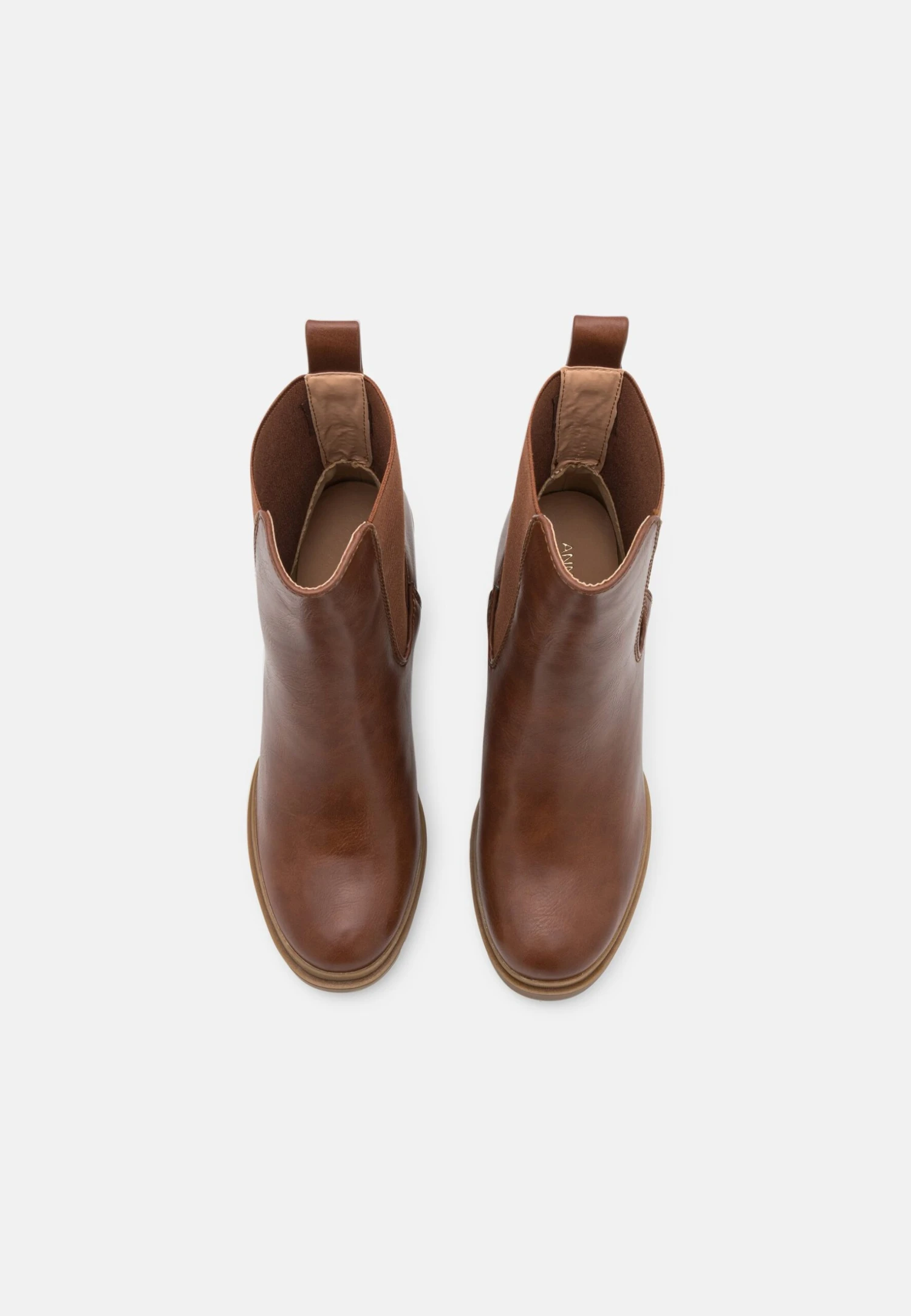 Anna Field Korte Laarzen - Cognac 6 Anna Field Korte Laarzen - Cognac - Afbeelding 6