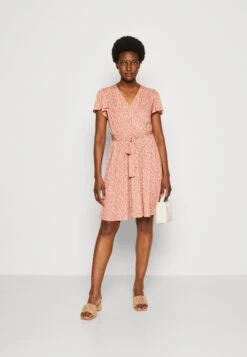 Anna Field Jurk - Brown/White -Anna Field fa805c900c004517ac0d4b31d97db635